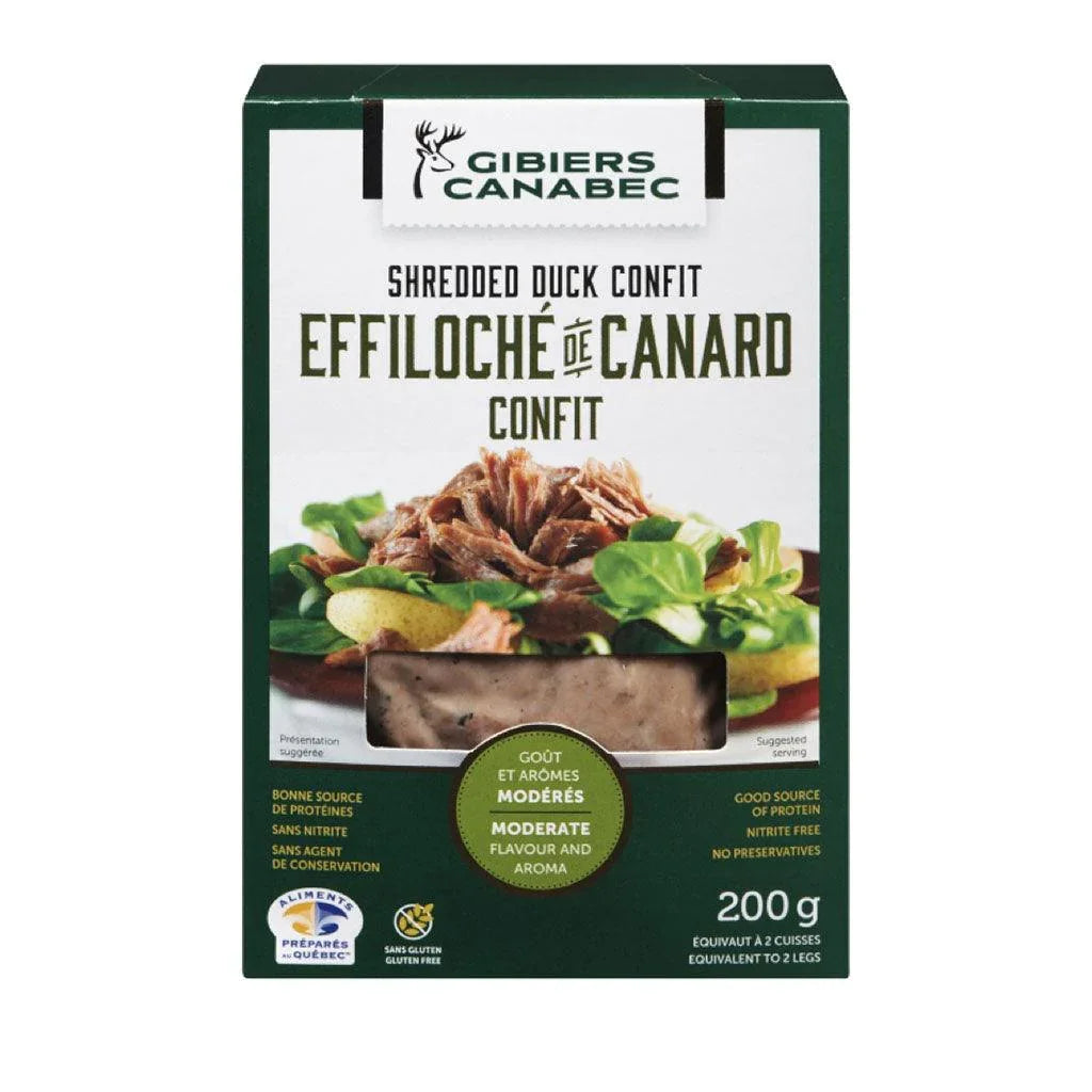 Effiloché de Canard Confit Canabec - La Boite à Grains