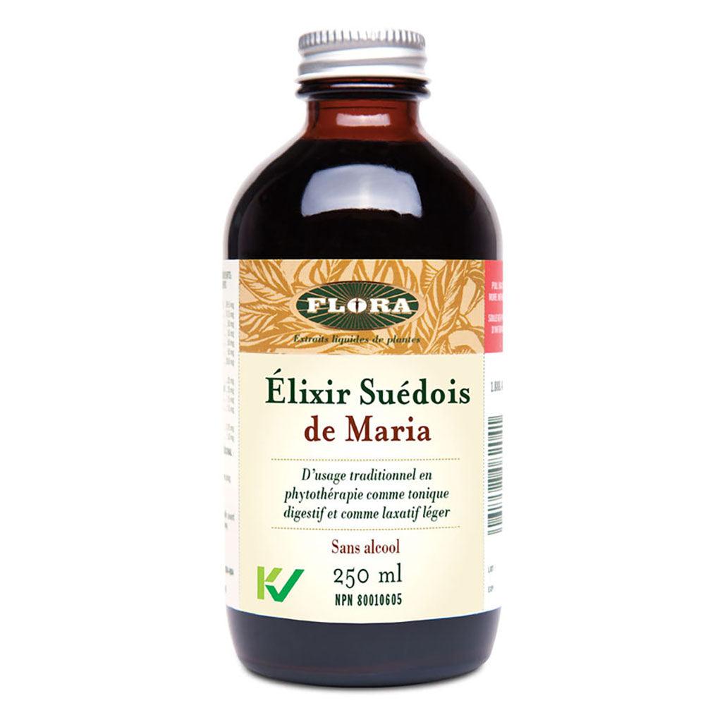 Élixir Suédois de Maria Liquide Sans Alcool Flora - La Boite à Grains