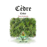 Encens Cèdre Moulu Produits Merlin - La Boite à Grains