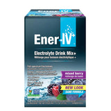 Ener-life ener-iv electrolyte drink mix berry mix 12 sachets - La Boite à Grains