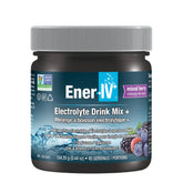 Ener-life ener-iv mélange pour boisson électrolytique mélange de baies 154.35 g 45 portions - La Boite à Grains