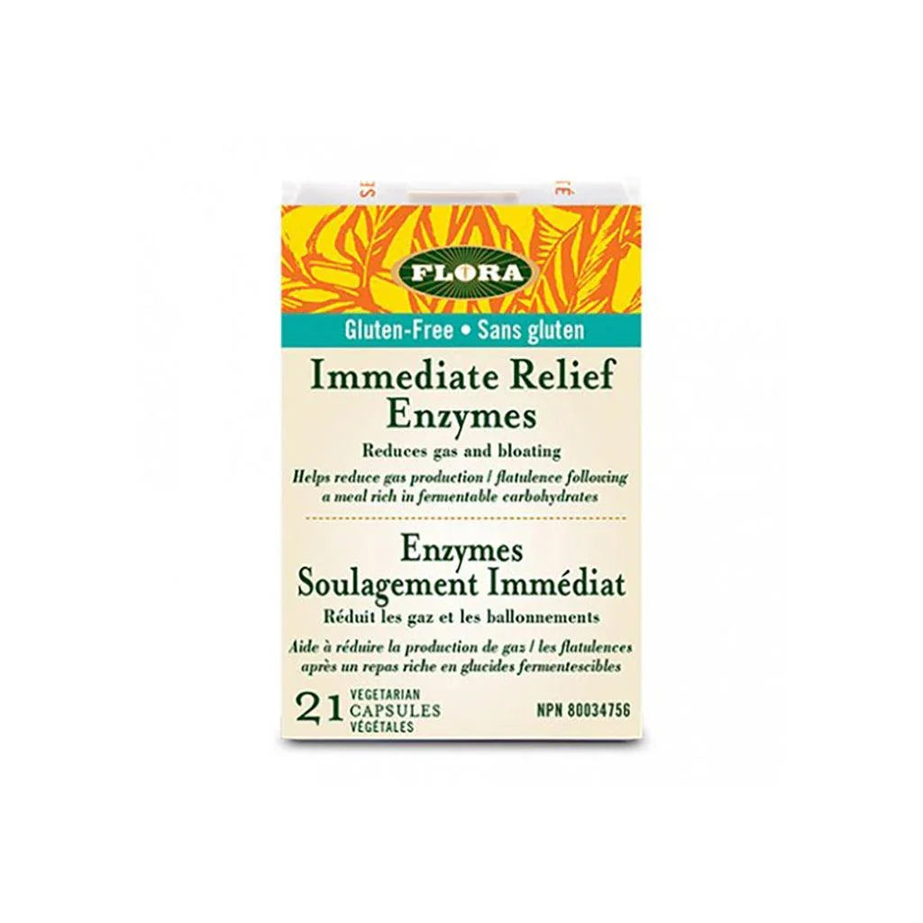 Enzymes Soulagement Immédiat Flora - La Boite à Grains