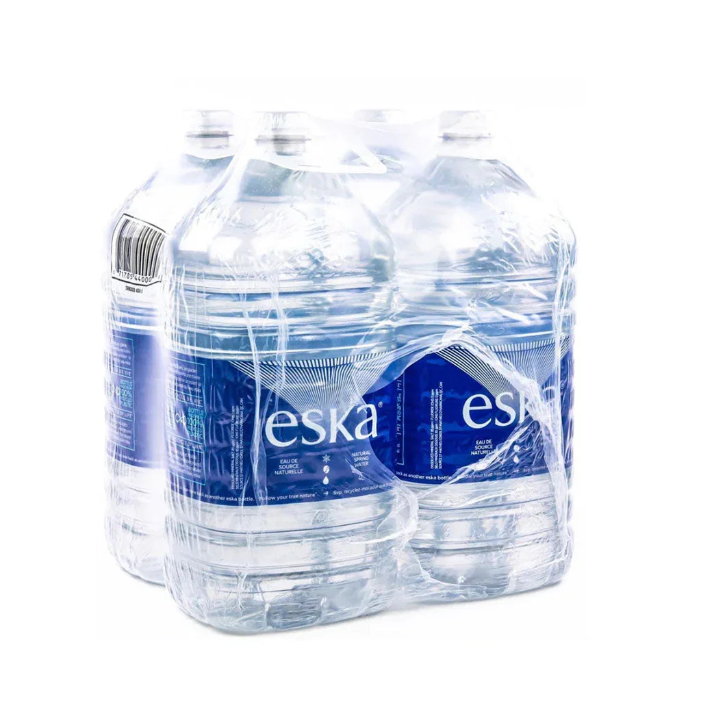 eska natural spring water 4 x 4 liters