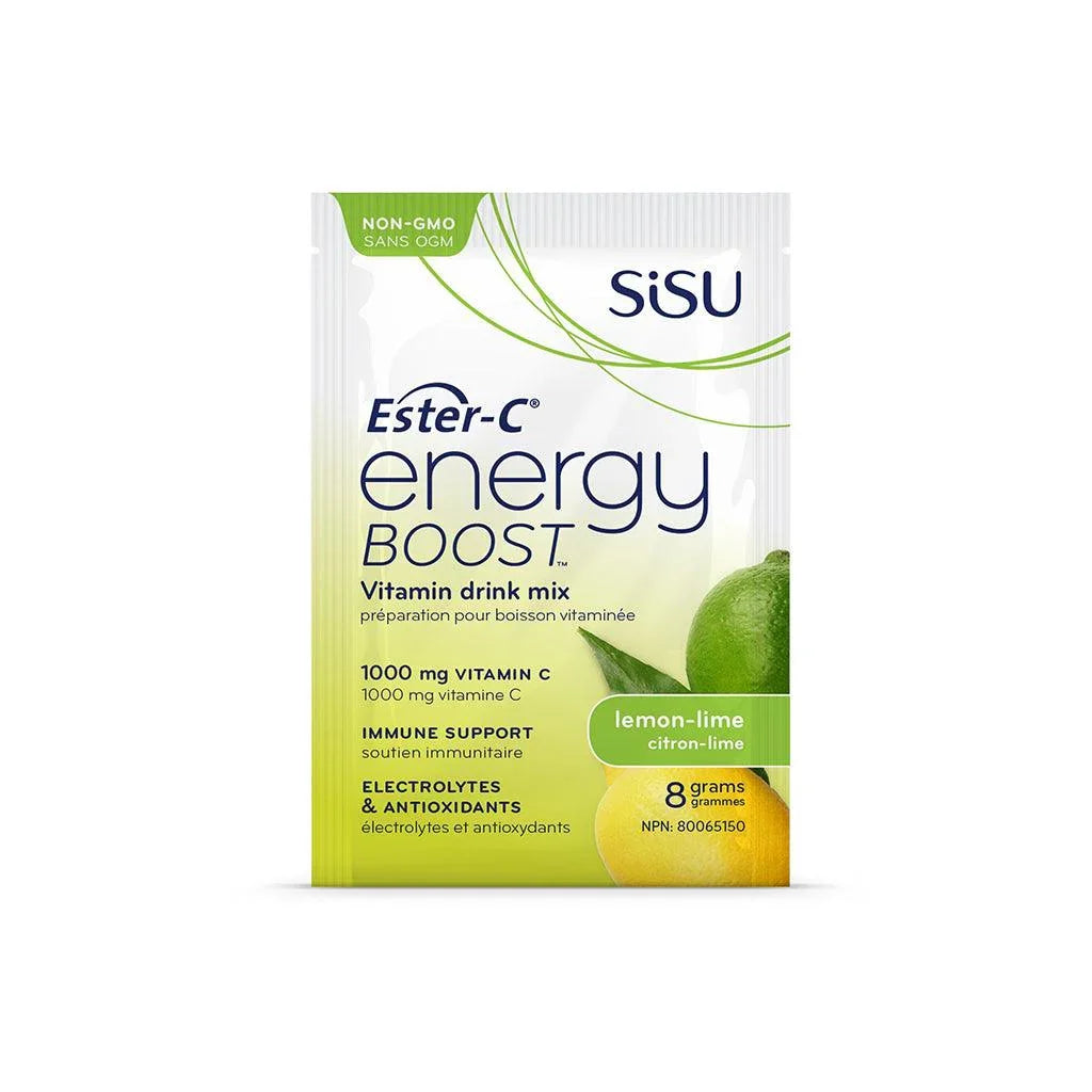 Ester-C Energy Plus Lemon-Lime Sisu - La Boite à Grains