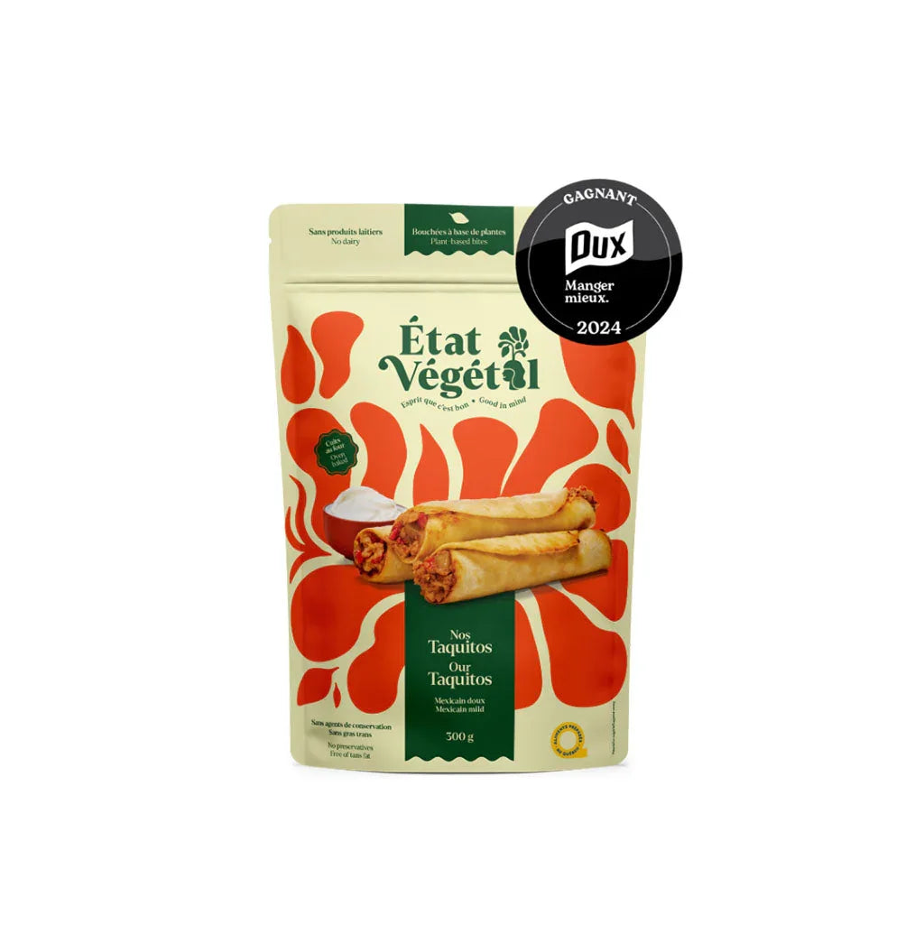 Our soft Mexican taquitos Vegetable State - La Boite à Grains