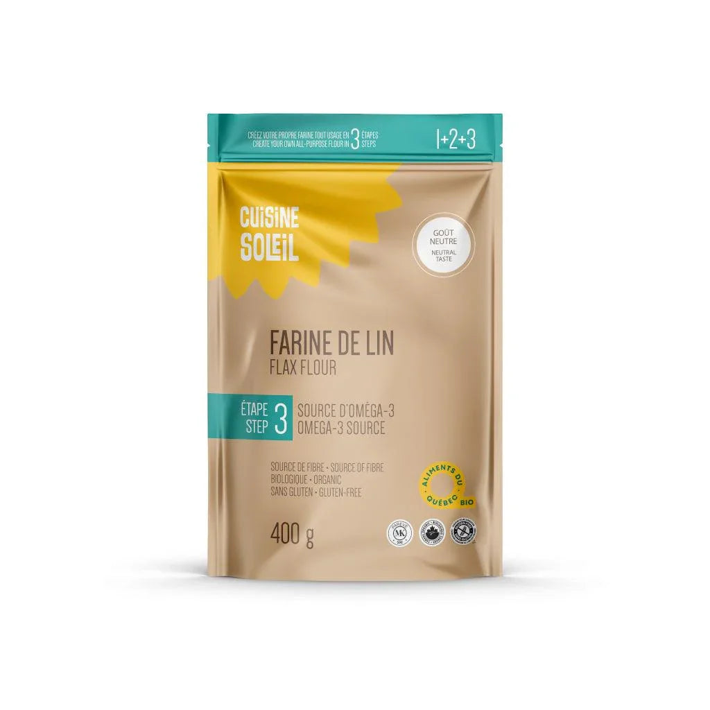 Farine de Lin Biologique Cuisine Soleil - La Boite à Grains