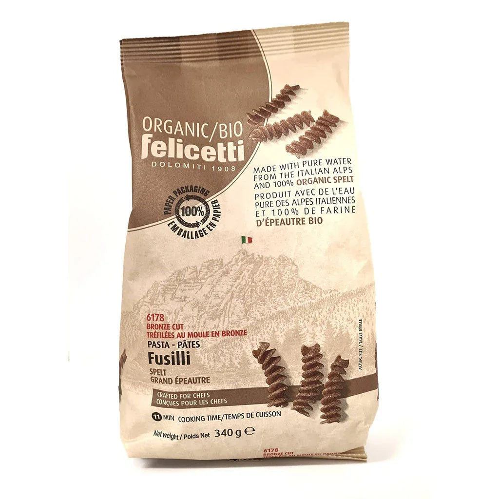 Felicetti Fusilli pasta organic spelled 340 g