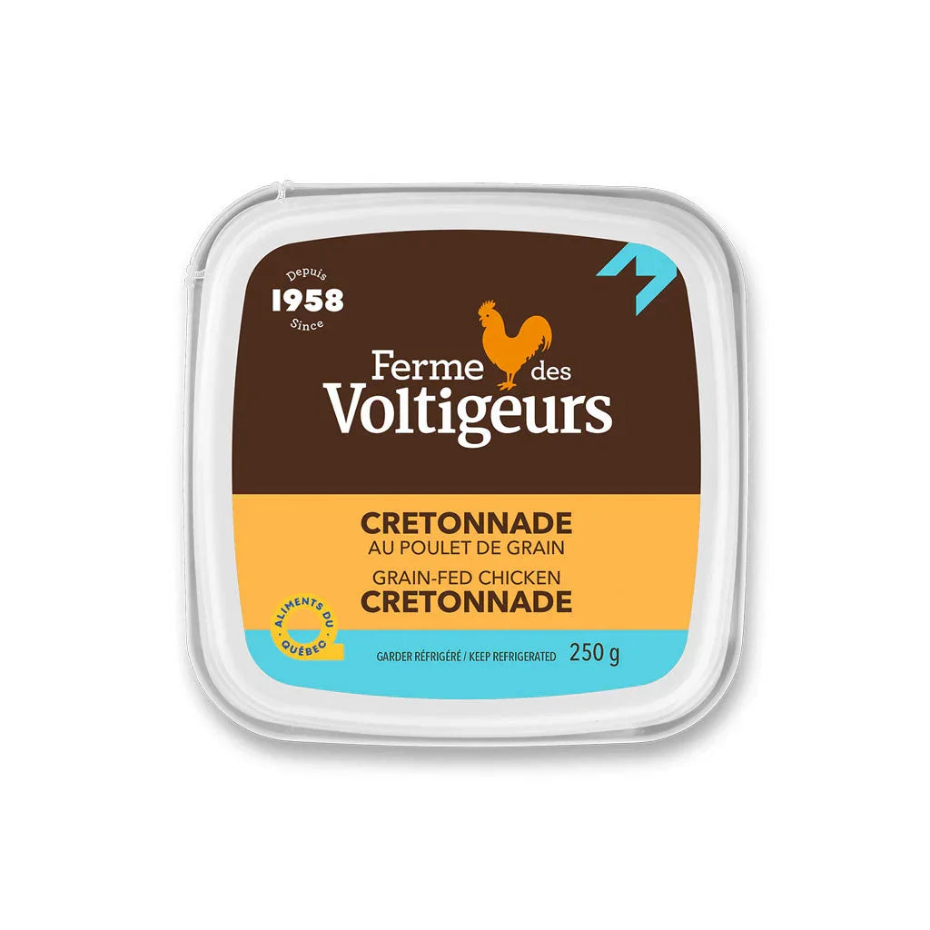 grain-fed chicken cretonnade Ferme des Voltigeurs - La Boite à Grains