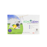Feuilles d'Assouplissant Compostables Citrus Vanille EchoClean - La Boite à Grains
