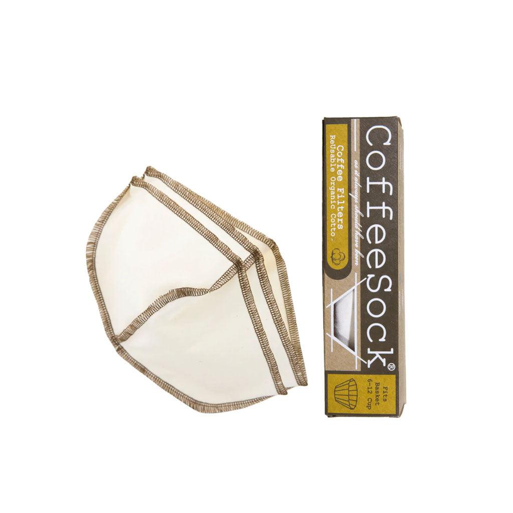 Filtres à Café Réutilisables Style Panier CoffeeSock - La Boite à Grains