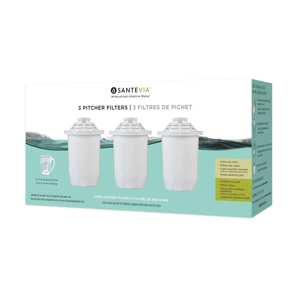 Santevia Alkaline Water Pitcher Filters - La Boite à Grains