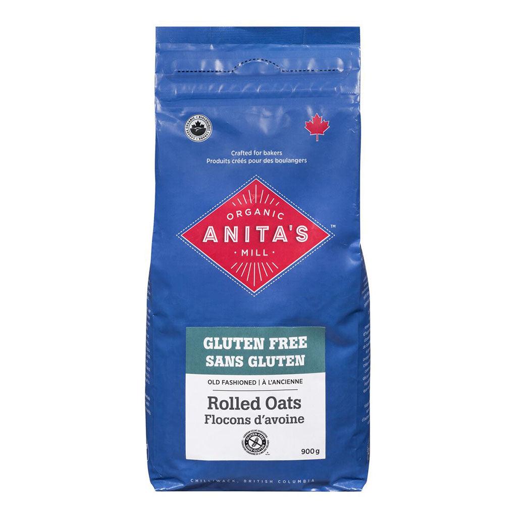 Flocons d'Avoine à l'Ancienne Sans Gluten Biologique Anita's Organic Mill - La Boite à Grains