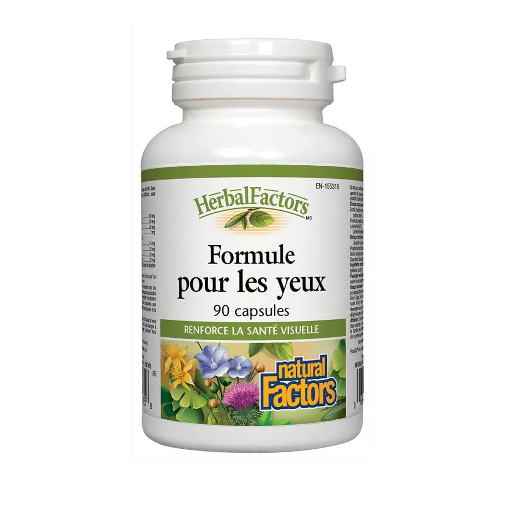Formule pour les Yeux Natural Factors - La Boite à Grains