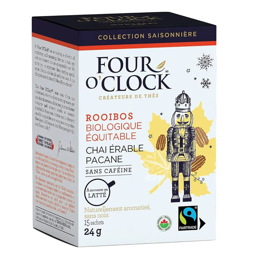 Four O'Clock Maple Pecan Rooibos Chai - La Boite à Grains