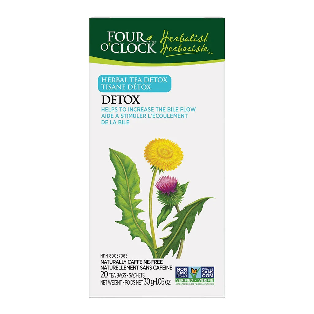 four o'clock detox herbal tea 20 bags - La Boite à Grains