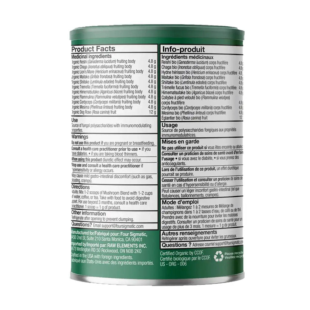 Mélange Adaptogène 10 Champignons Defend Four Sigmatic - La Boite à Grains