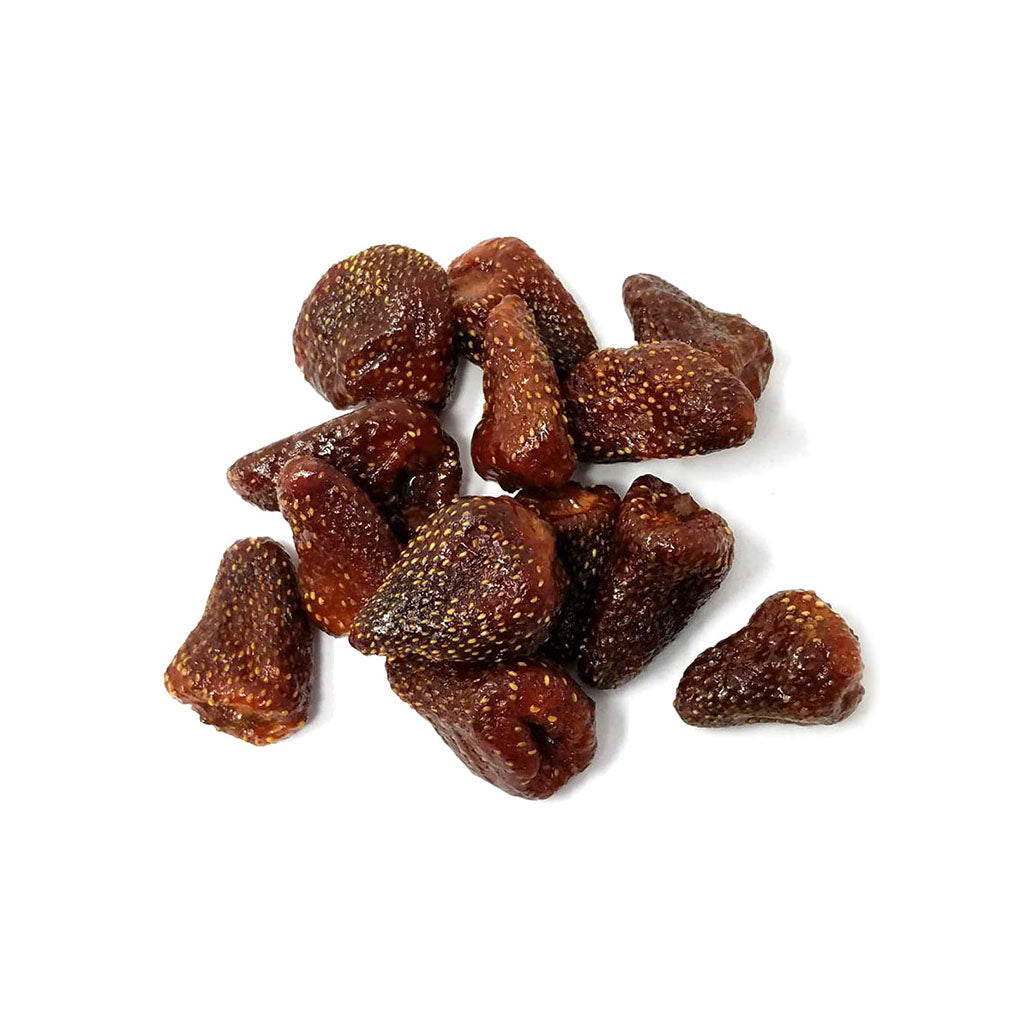 fraises séches de choix biologique vrac la boite a grains