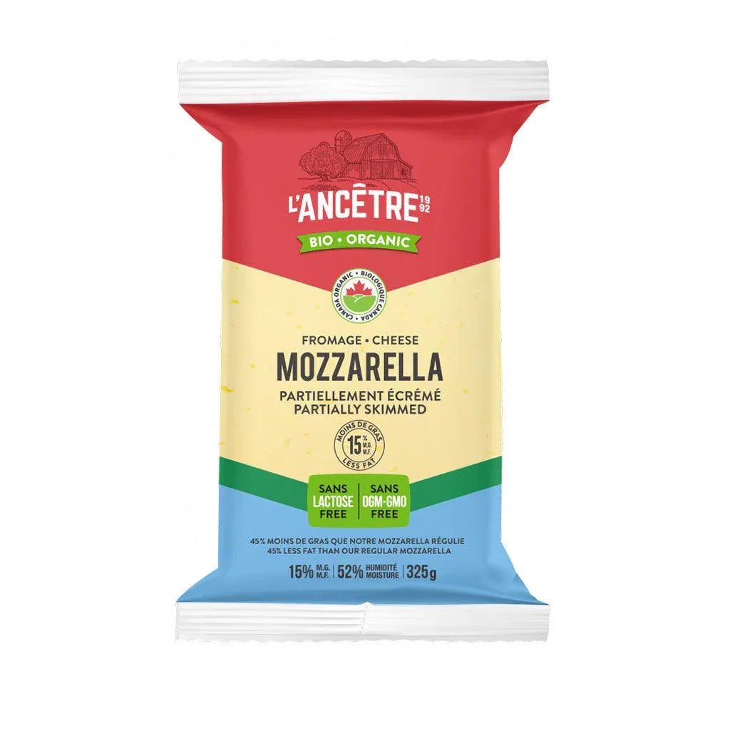 L'Ancêtre 15% Organic Mozzarella Cheese - La Boite à Grains