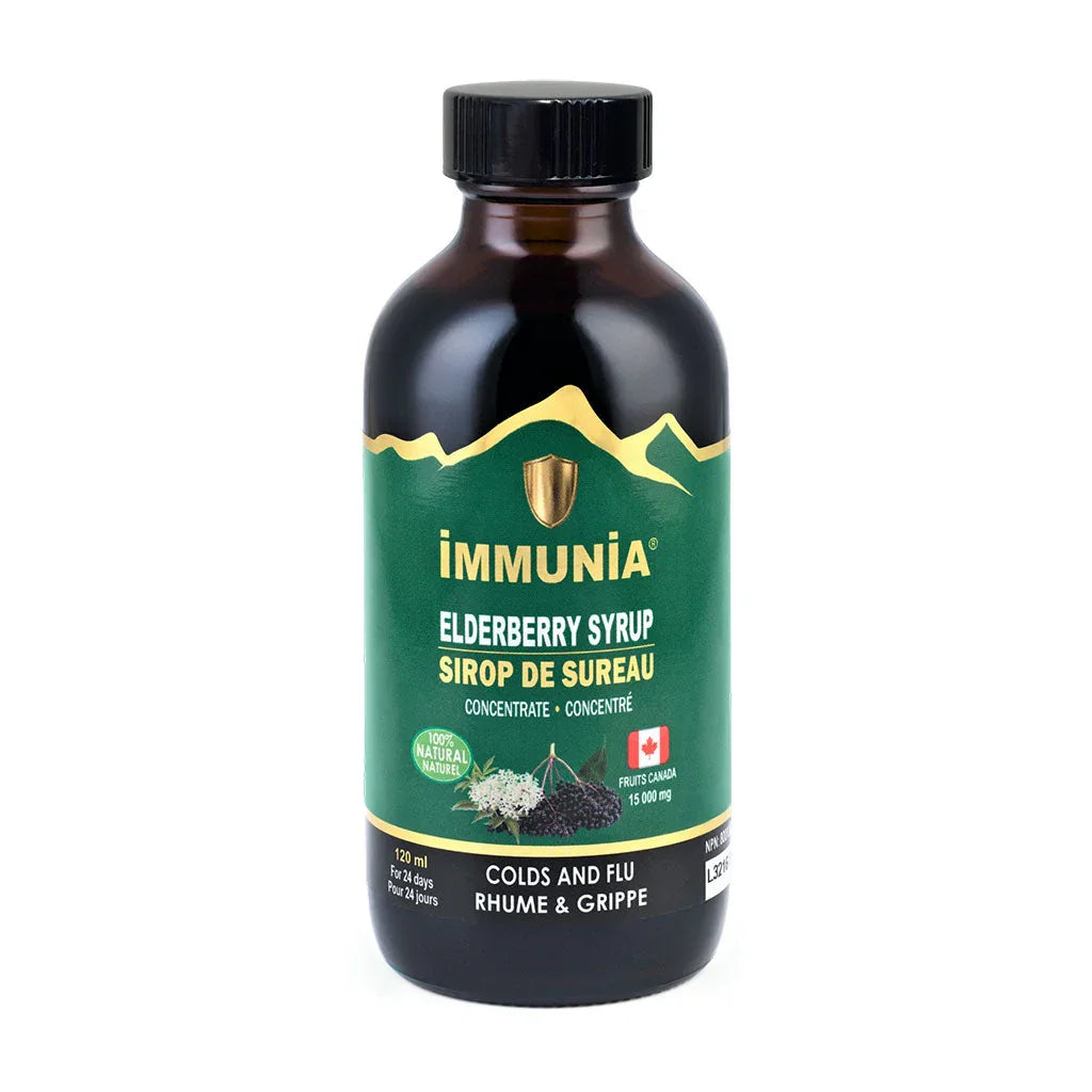 immunia elderberry syrup Fruitomed - La Boite à Grains