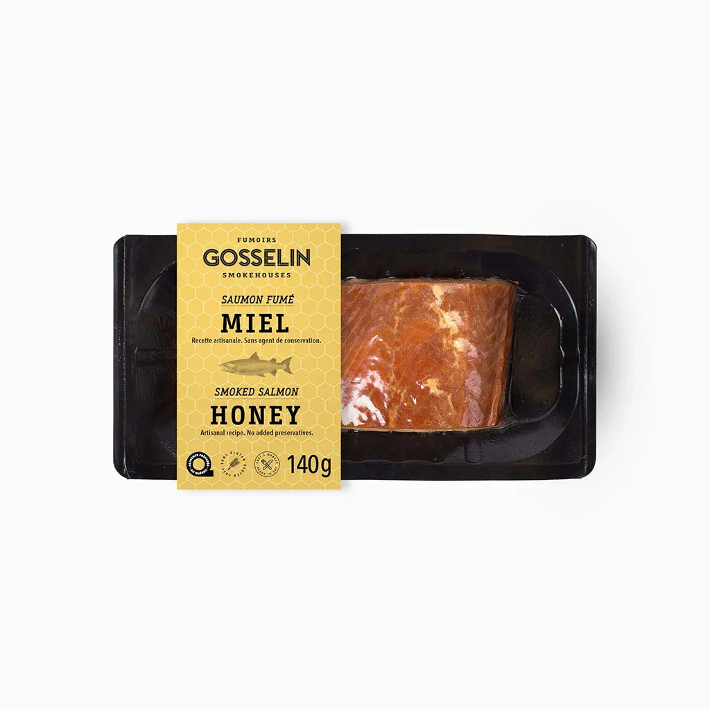 honey smoked salmon Fumoirs Gosselin - La Boite à Grains