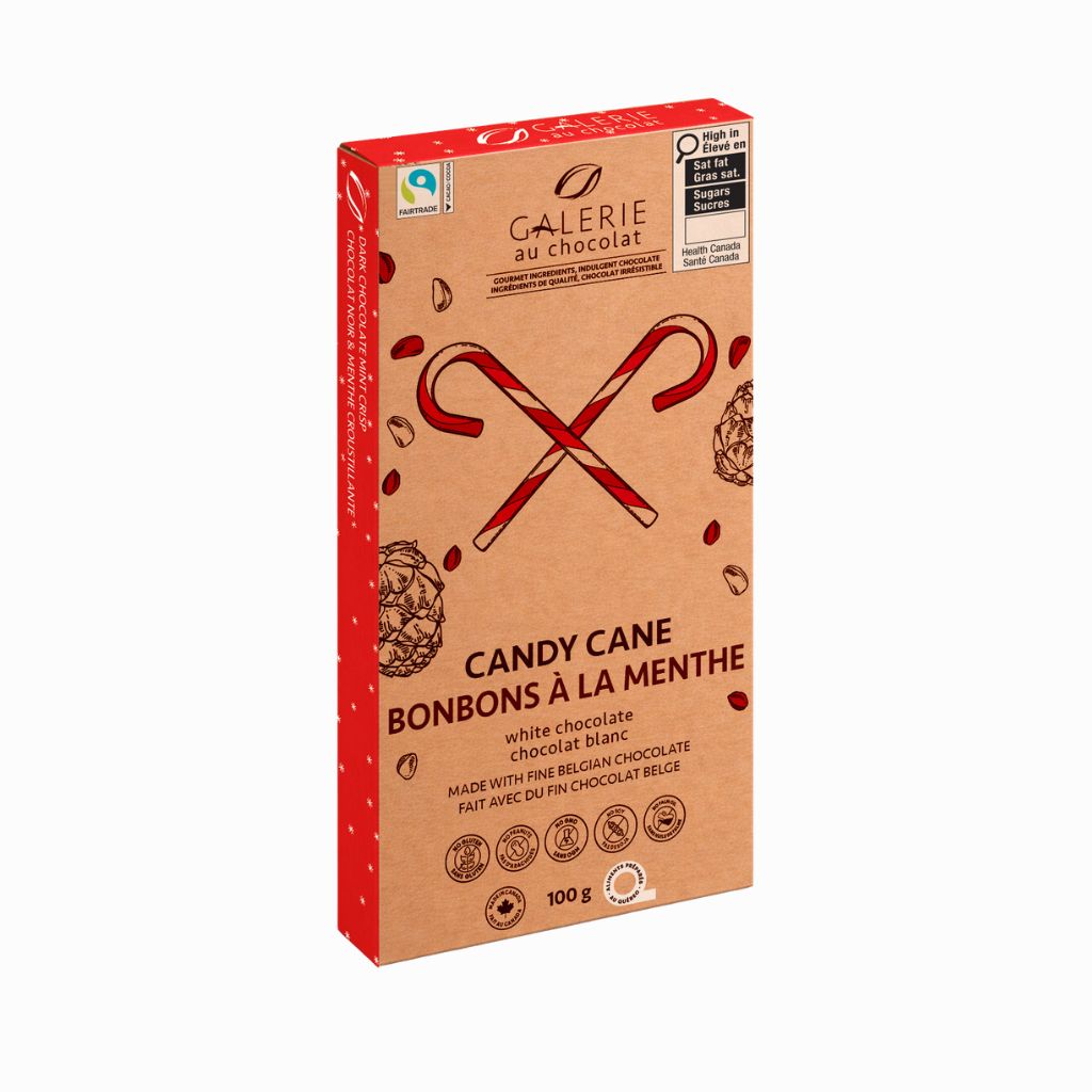 chocolat blanc bonbons à la menthe Galerie au Chocolat - La Boite à Grains