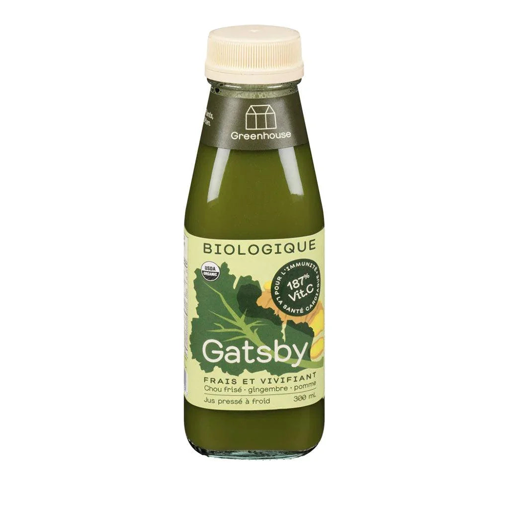 Gatsby Organic Cold Pressed Juice Greenhouse