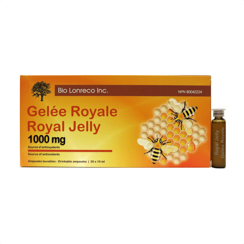 Gelée Royale 1000 mg Bio Lonreco - La Boite à Grains