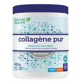 Genuine health pure unflavored marine collagen 400 g - La Boite à Grains