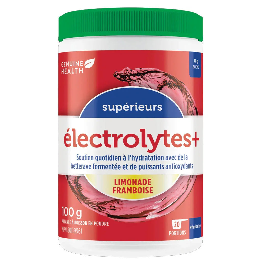 Genuine health superior hydration raspberry lemonade 100 g - La Boite à Grains