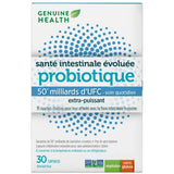 Genuine health probiotic advanced gut health 50 billion 30 vegan capsules - La Boite à Grains