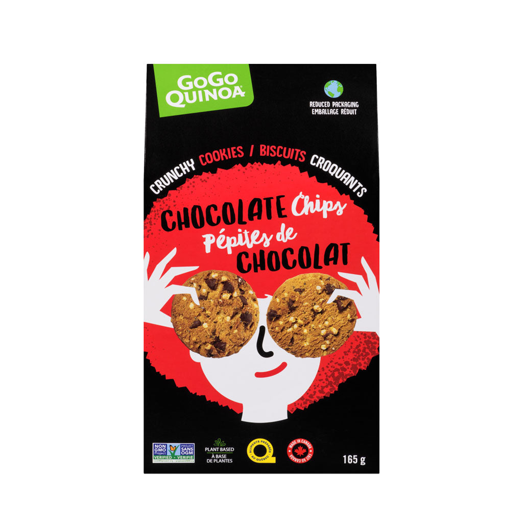 biscuits croquants pépites de chocolat 165 g