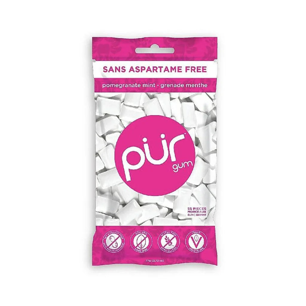 Mint Pomegranate Pure Gum Gum - La Boite à Grains