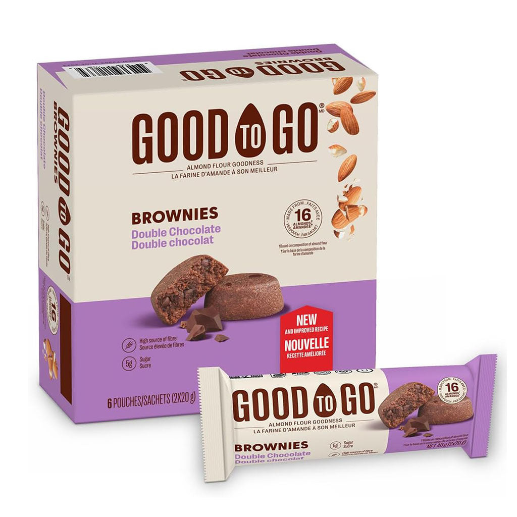 good to go brownies double chocolat
