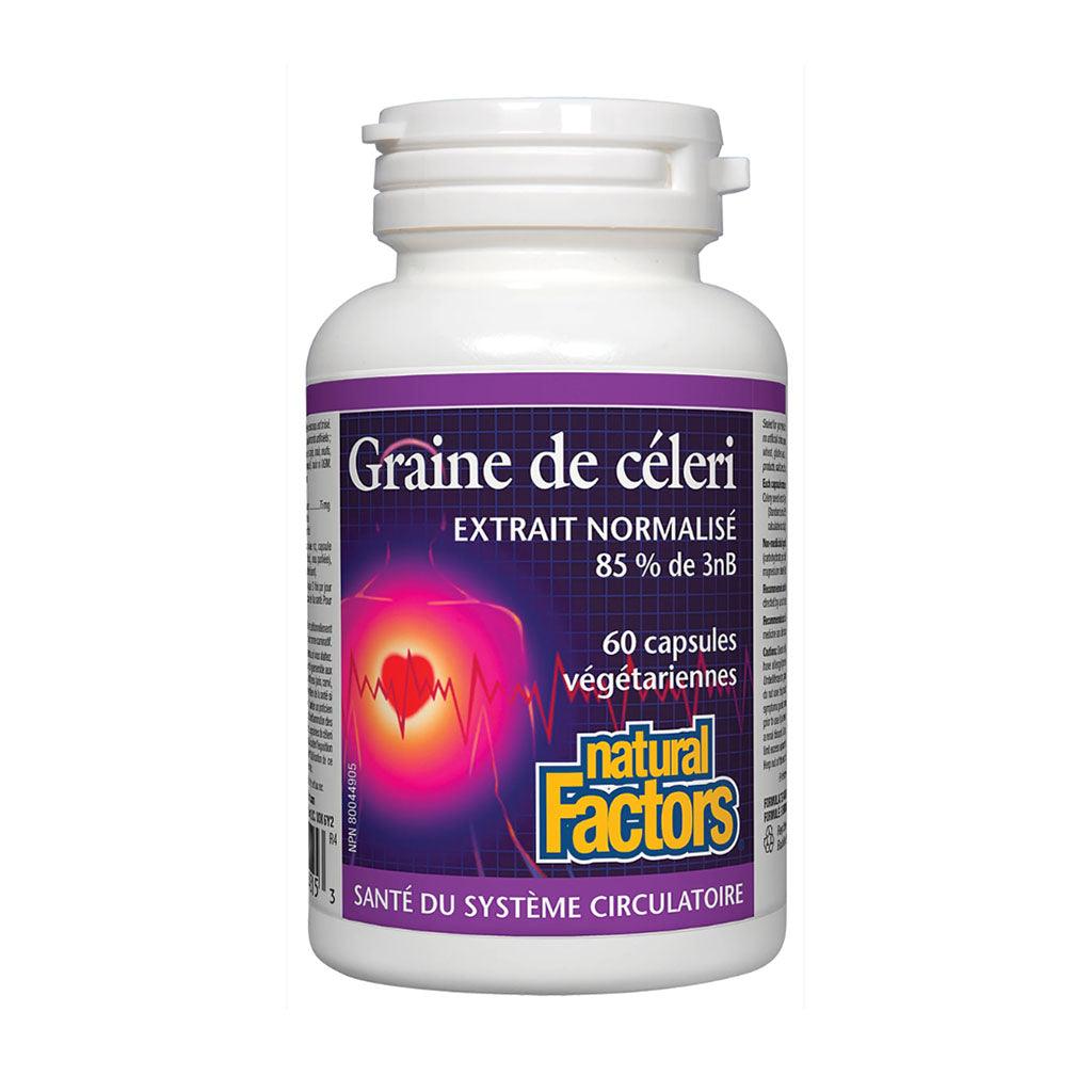 Graine de Céleri Natural Factors - La Boite à Grains