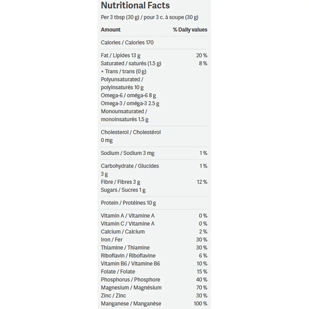 Graines Chanvre Decortiquées Bio Manitoba Harvest - La Boite à Grains