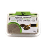 Dion Organic Ground Cardamom Seeds - La Boite à Grains