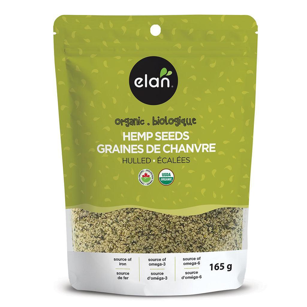 Elan Organic Shelled Hemp Seeds - La Boite à Grains