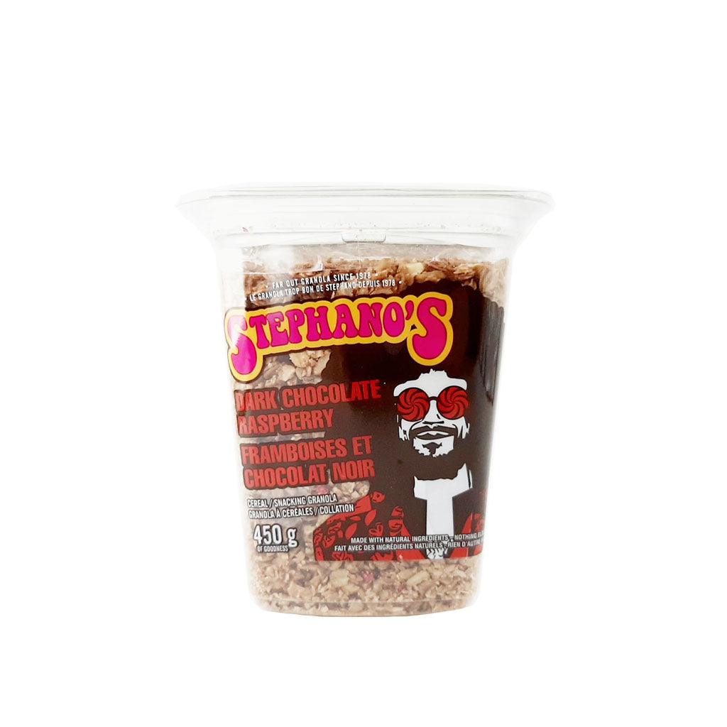 Granola Framboises et Chocolat Noir Stephano's - La Boite à Grains