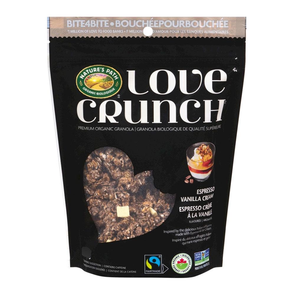 Granola Love Crunch Espresso Crème à la Vanille Bio Nature's Path - La Boite à Grains