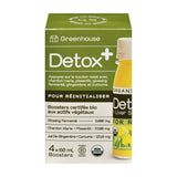 greenhouse détox plus pour réinitialiser biologique 4 x 60 ml - La Boite à Grains