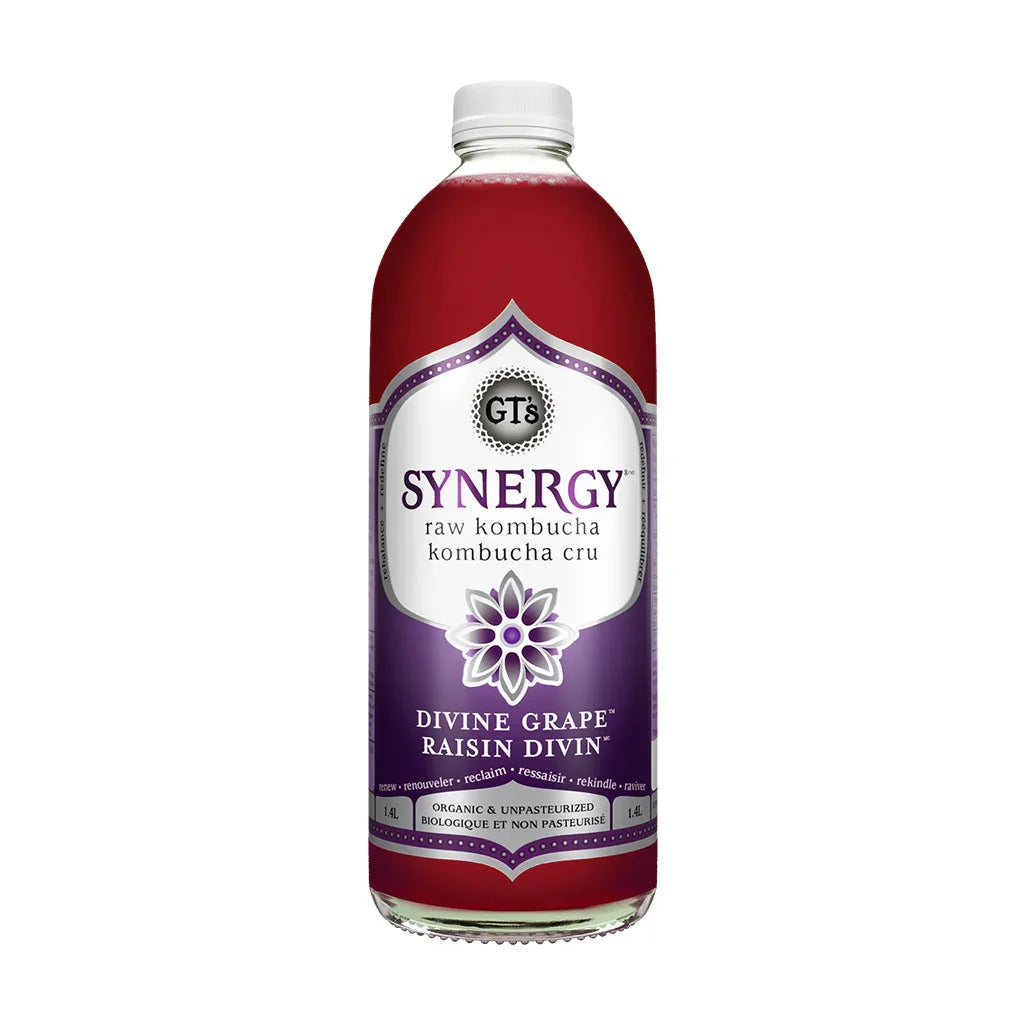 GT's kombucha synergy divine grape 1.4 L - La Boite à Grains