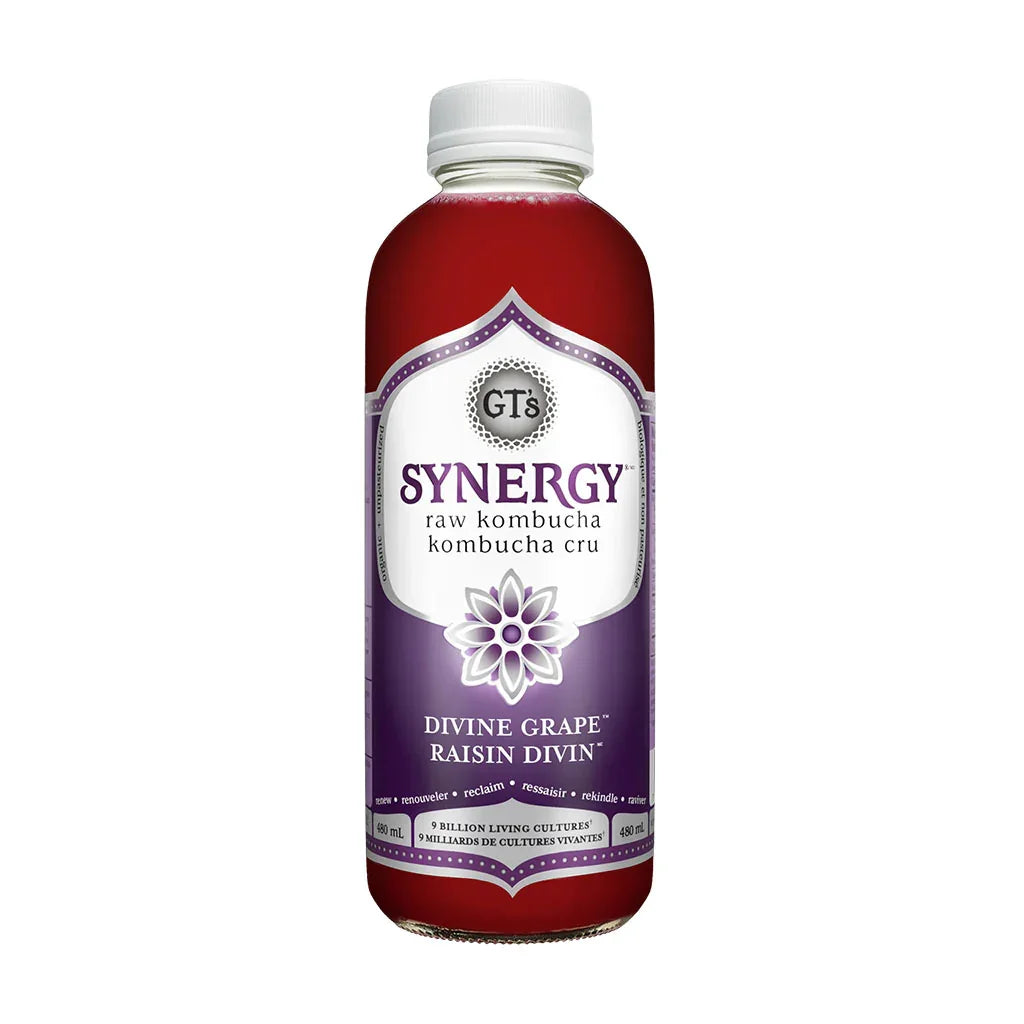 GT's kombucha synergy divine grape 480 ml - La Boite à Grains