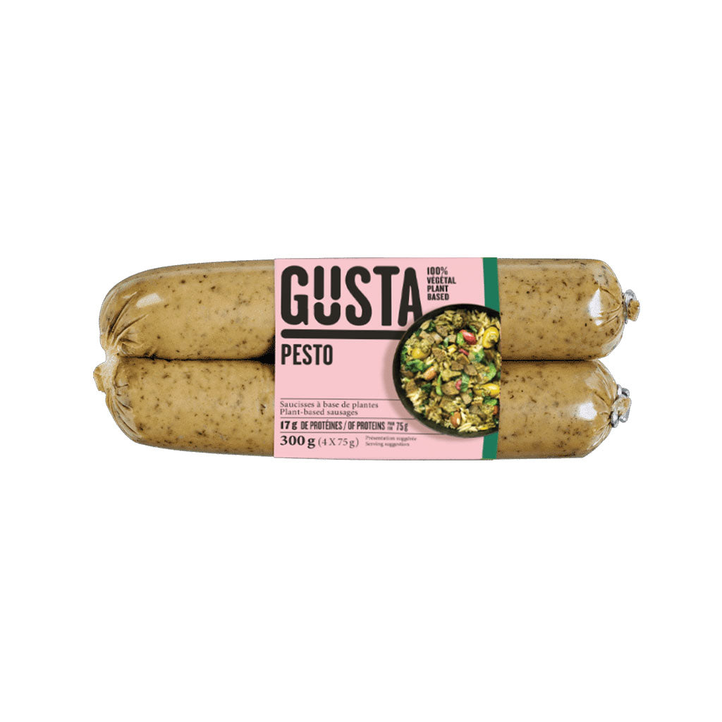 Saucisse de Seitan Pesto Gusta - La Boite à Grains