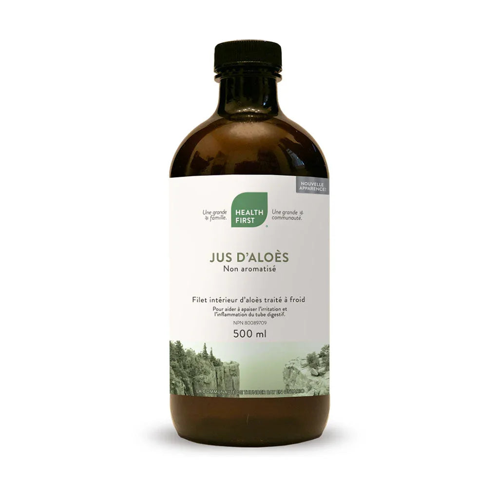 health first jus d'aloès non aromatisé 500 ml