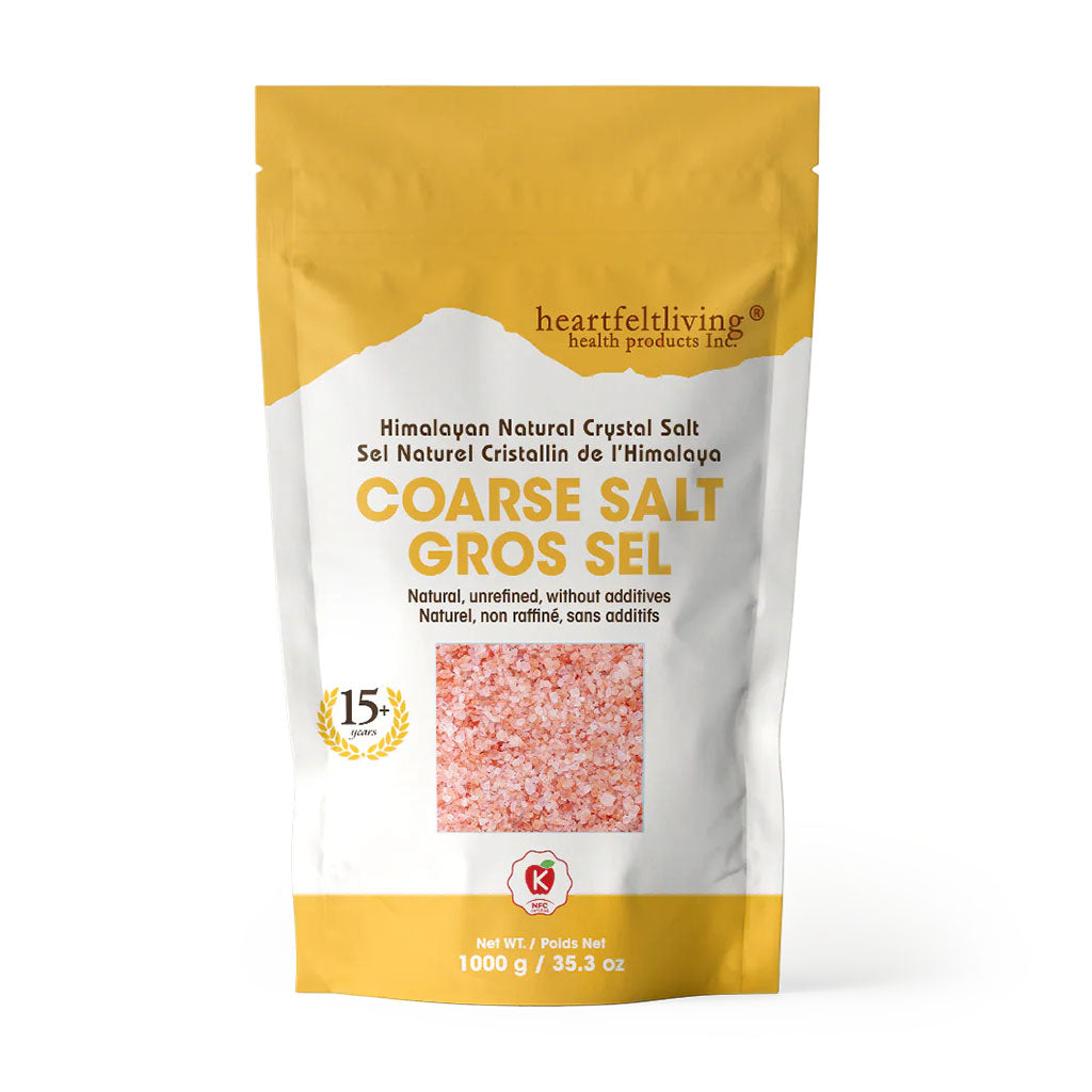Sel de l'Himalaya Gros Grains Heartfeltliving - La Boite à Grains