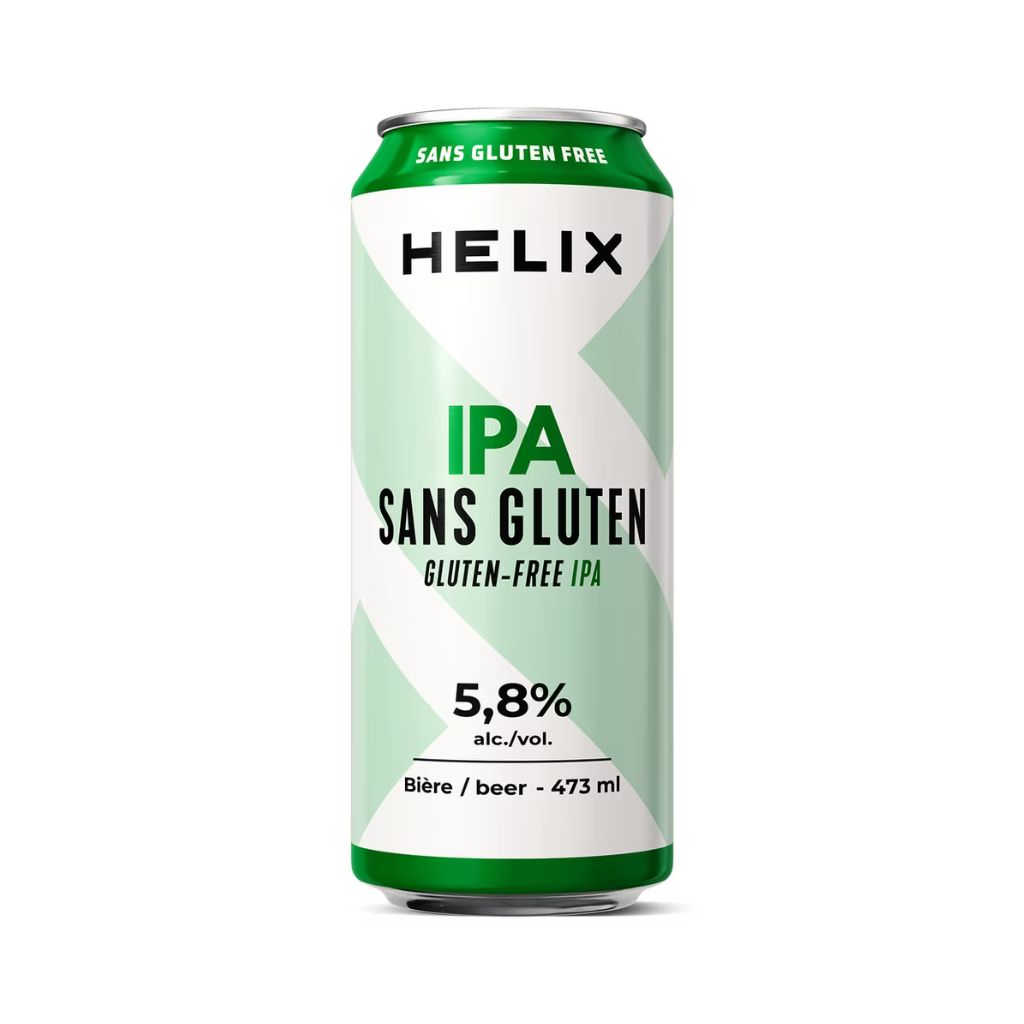 bière IPA sans gluten Helix - La Boite à Grains