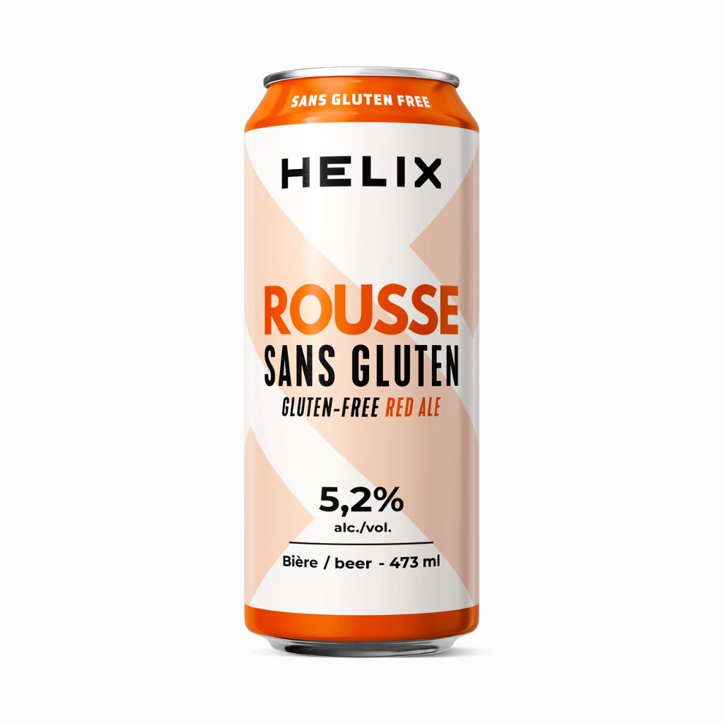 bière rousse sans gluen Helix - La Boite à Grains