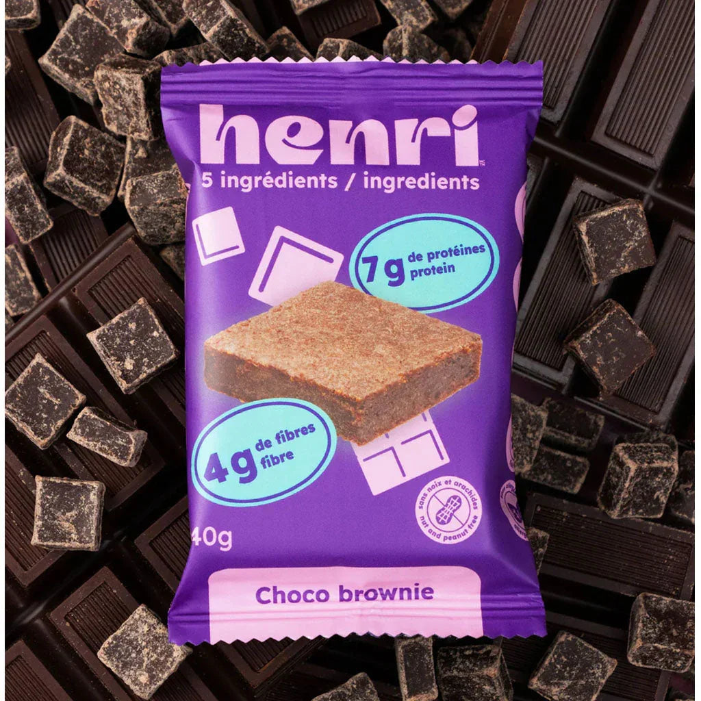 chocolate brownie bar Henri - La Boite à Grains