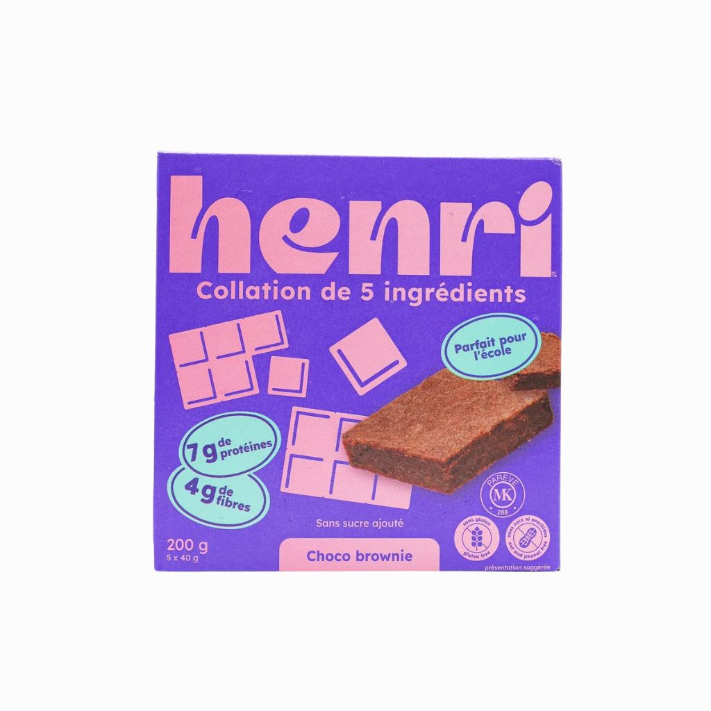 Henri Chocolate Brownie Snack - La Boite à Grains