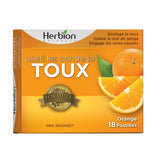 herbion pastilles contre la toux orange 18 pastilles